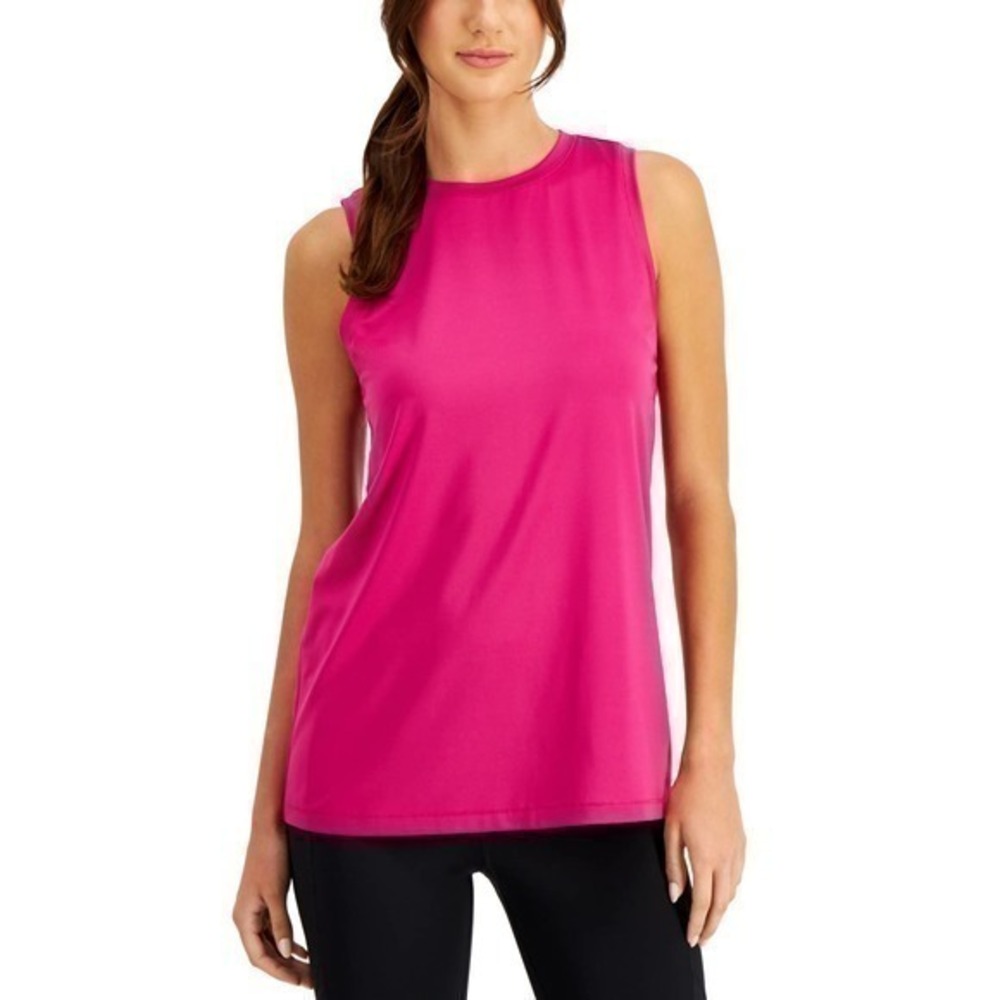 Ideology Tank Top-Bold Berry Size Large